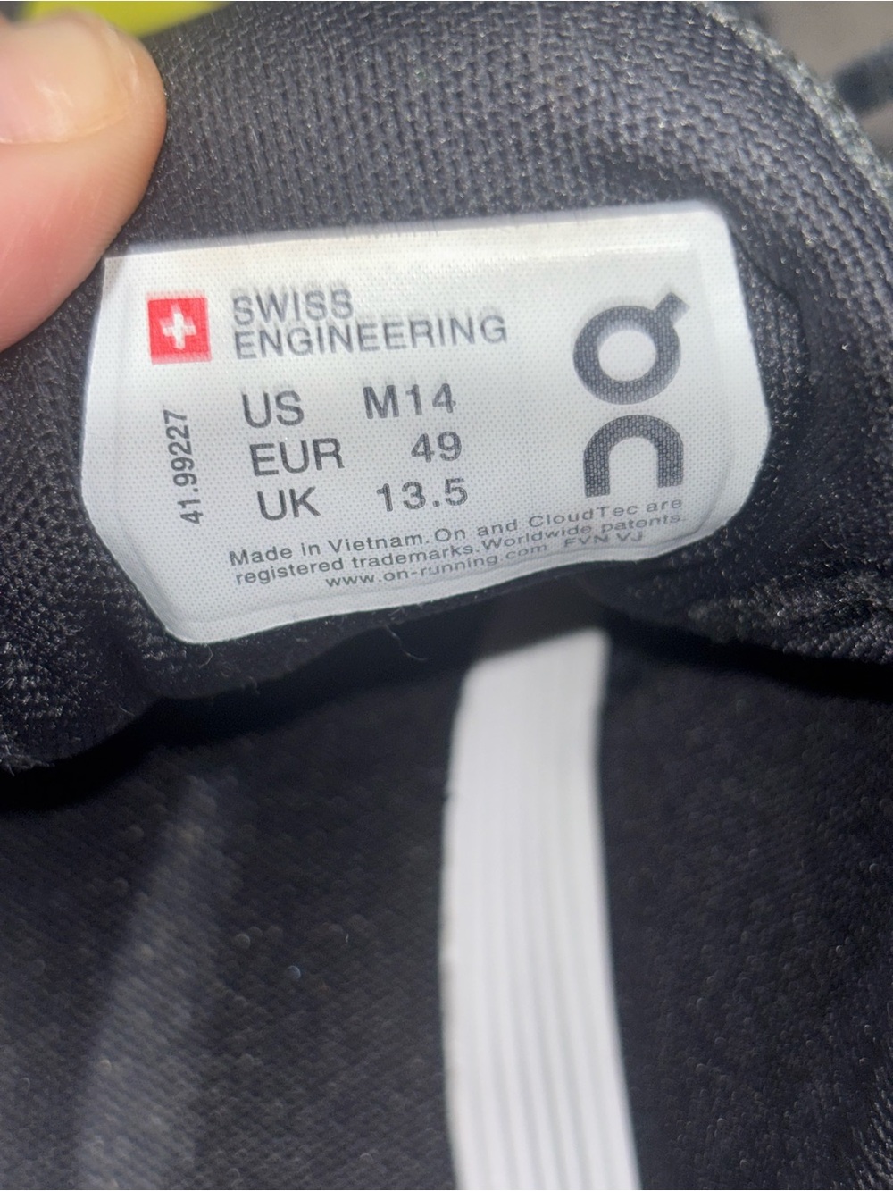 On Cloudswift V2 shoes MENS SZ 14 - Picture 2 of 16